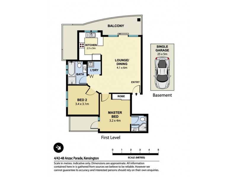 4/42-48 Anzac Parade, Kensington NSW 2033 Floorplan
