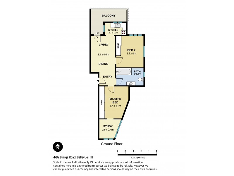4/92 Birriga Road, Bellevue Hill NSW 2023 Floorplan