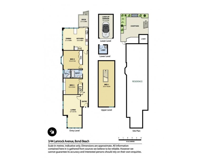 3/44 Lamrock Avenue, Bondi Beach NSW 2026 Floorplan