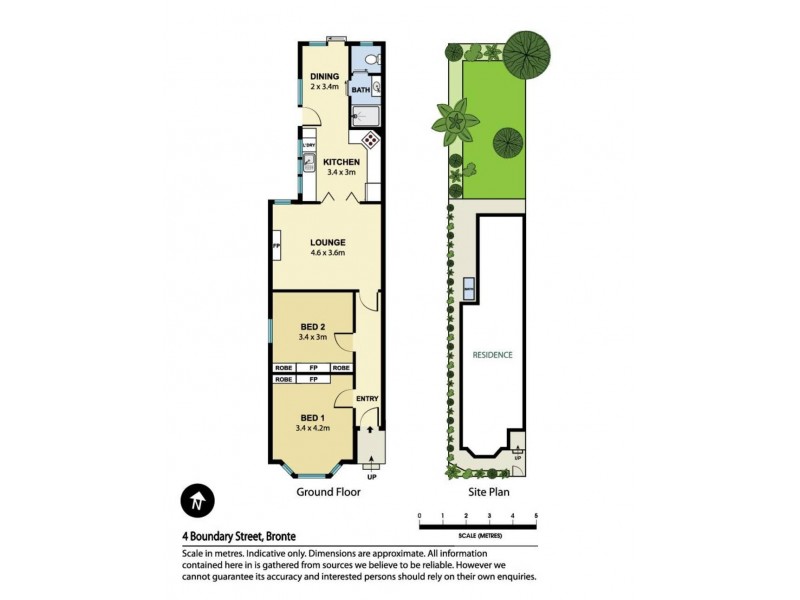 4 Boundary Street, Bronte NSW 2024 Floorplan