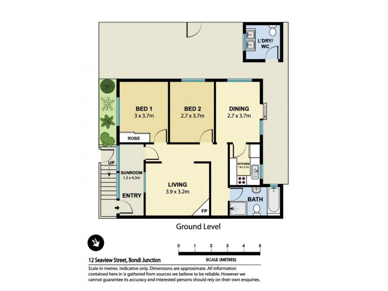 12 Seaview Street, Clovelly NSW 2031 Floorplan