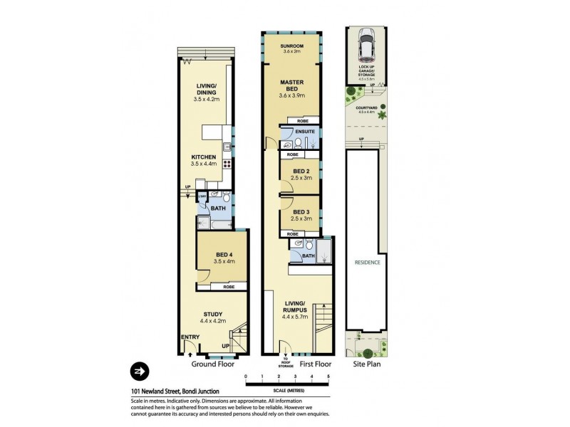 101 Newland Street, Bondi Junction NSW 2022 Floorplan