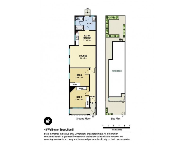 43 Wellington Street, Bondi Beach NSW 2026 Floorplan