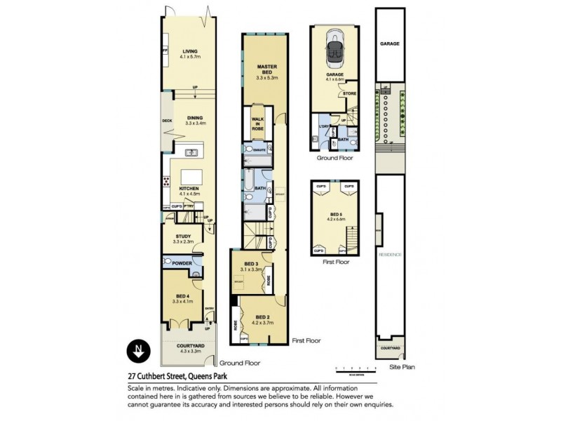 27 Cuthbert Street, Queens Park NSW 2022 Floorplan