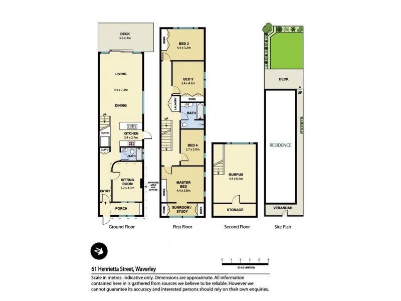 61 Henrietta Street, Waverley NSW 2024 Floorplan