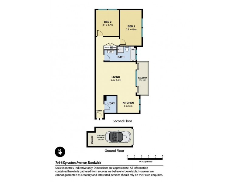 7/4-6 Kynaston Avenue, Randwick NSW 2031 Floorplan