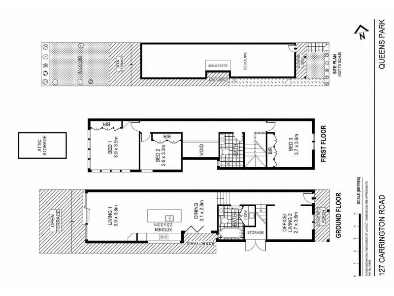 127 Carrington Road, Queens Park NSW 2022 Floorplan