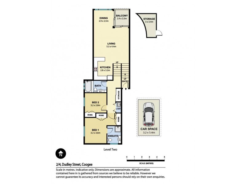 2/4 Dudley Street, Coogee NSW 2034 Floorplan