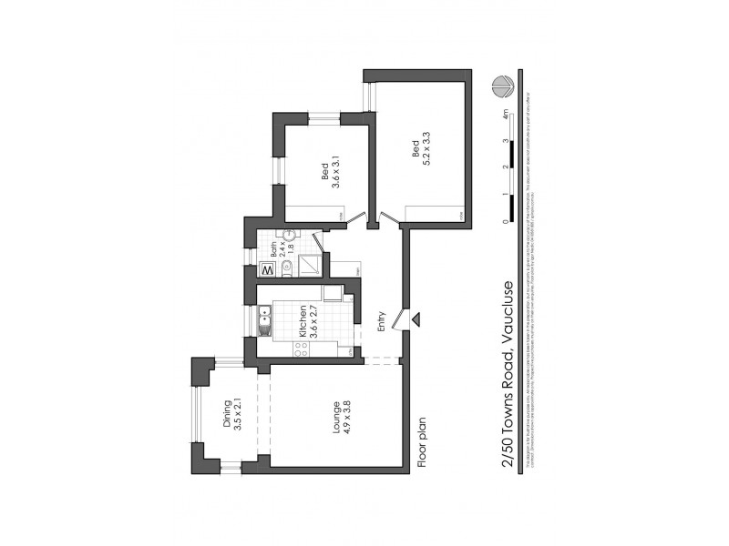 102/50 Towns Road, Vaucluse NSW 2030 Floorplan