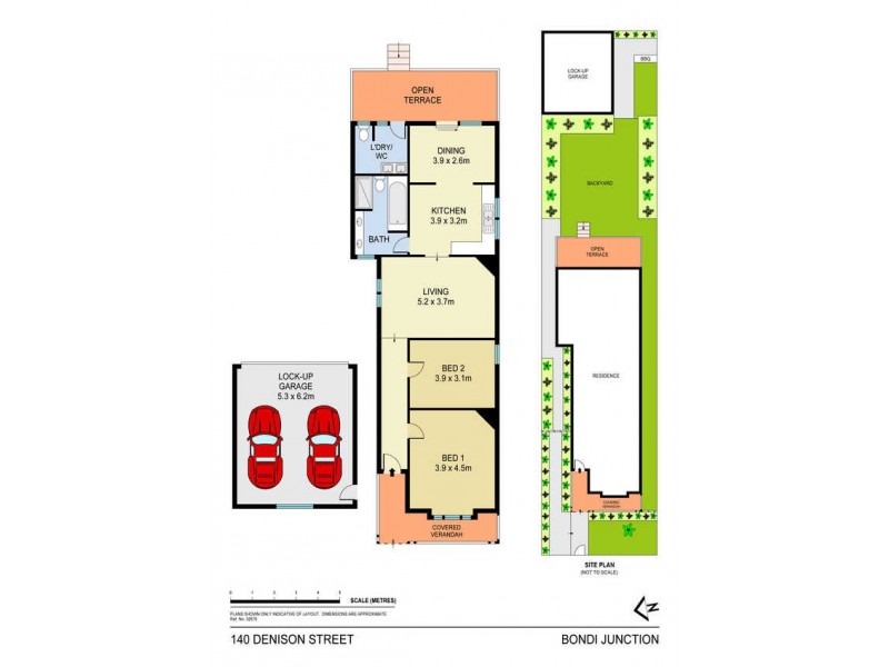 140 Denison Street, Queens Park NSW 2022 Floorplan
