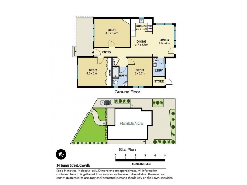 24 Burnie Street, Clovelly NSW 2031 Floorplan