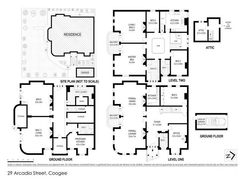 29 Arcadia Street, Coogee NSW 2034 Floorplan