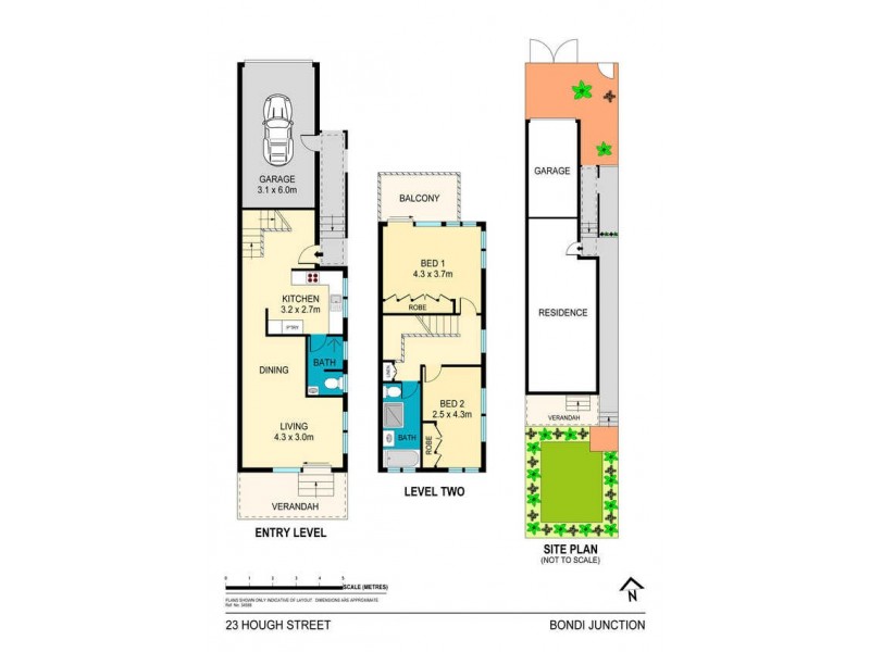 23 Hough Street, Bondi Junction NSW 2022 Floorplan
