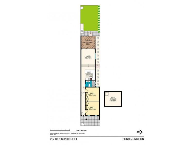 227 Denison Street, Queens Park NSW 2022 Floorplan