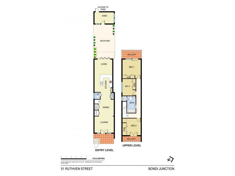 51 Ruthven Street, Bondi Junction NSW 2022 Floorplan