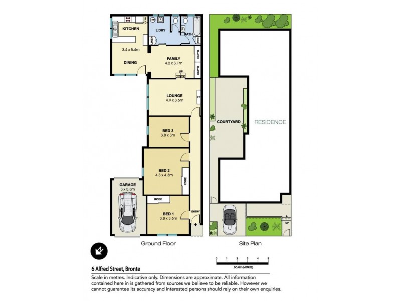 6 Alfred Street, Bronte NSW 2024 Floorplan