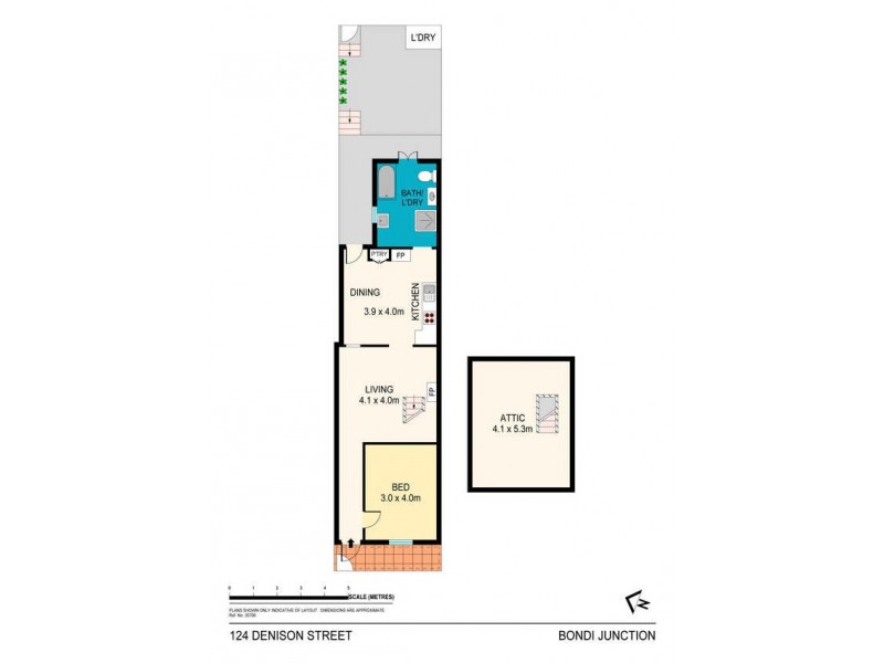 124 Denison Street, Bondi Junction NSW 2022 Floorplan