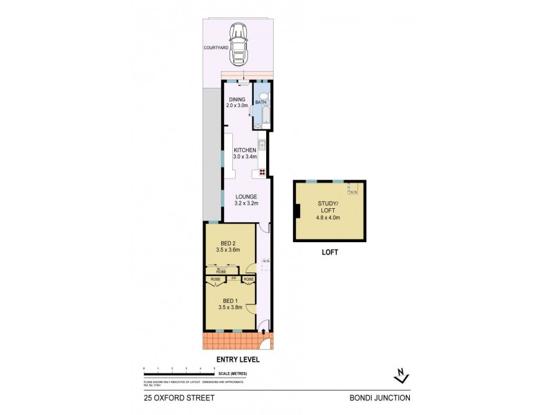25 Oxford Street, Bondi Junction NSW 2022 Floorplan
