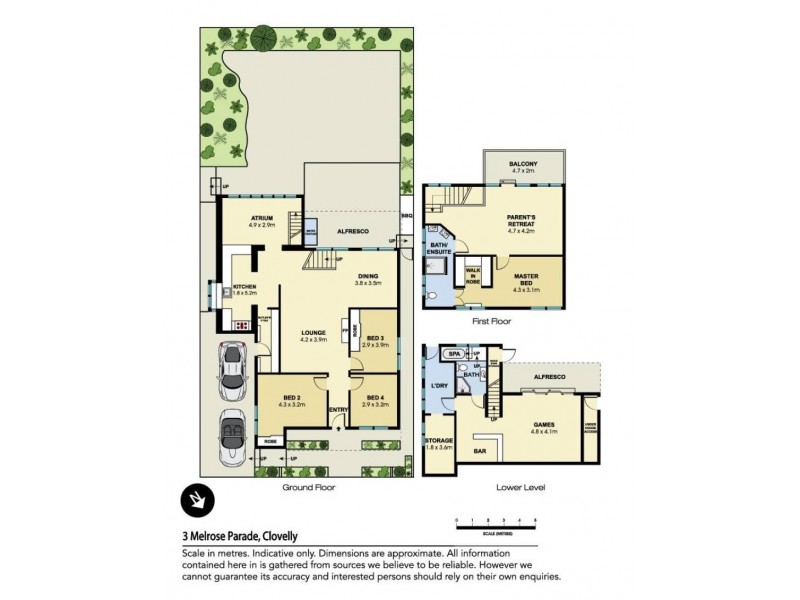 3 Melrose Parade, Clovelly NSW 2031 Floorplan