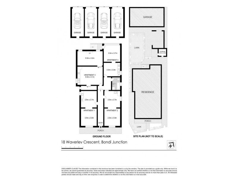 18 Waverley Crescent, Bondi Junction NSW 2022 Floorplan