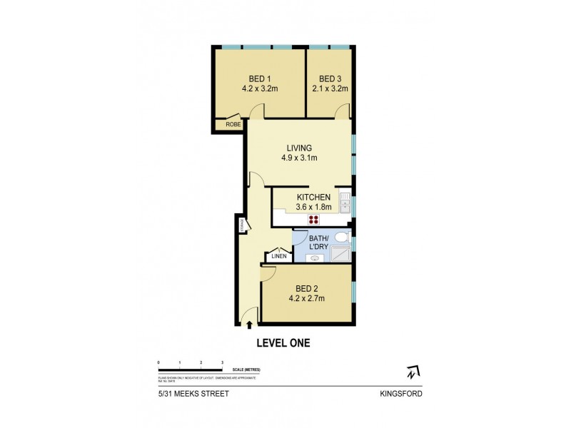 5/31 Meeks Street, Kingsford NSW 2032 Floorplan