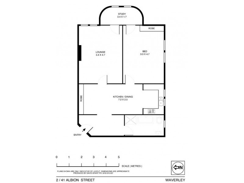 2/41 Albion Street, Waverley NSW 2024 Floorplan