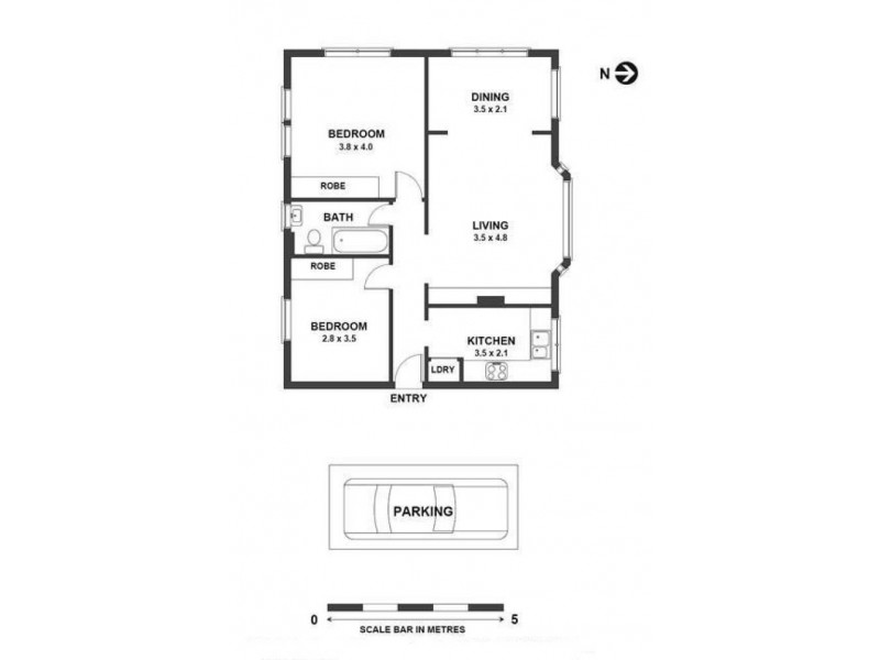 11/6 Pringle Place, Bellevue Hill NSW 2023 Floorplan