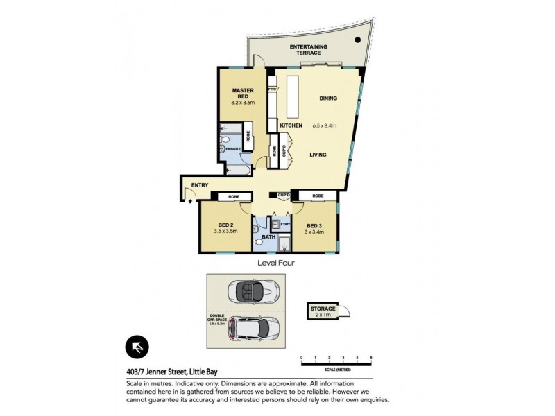 403/7 Jenner Street, Little Bay NSW 2036 Floorplan