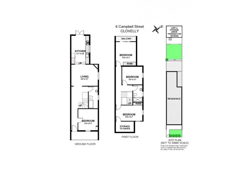 6 Campbell Street, Clovelly NSW 2031 Floorplan