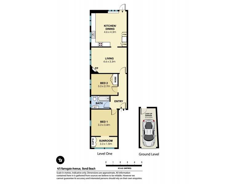 4/5 Ramsgate Avenue, Bondi Beach NSW 2026 Floorplan