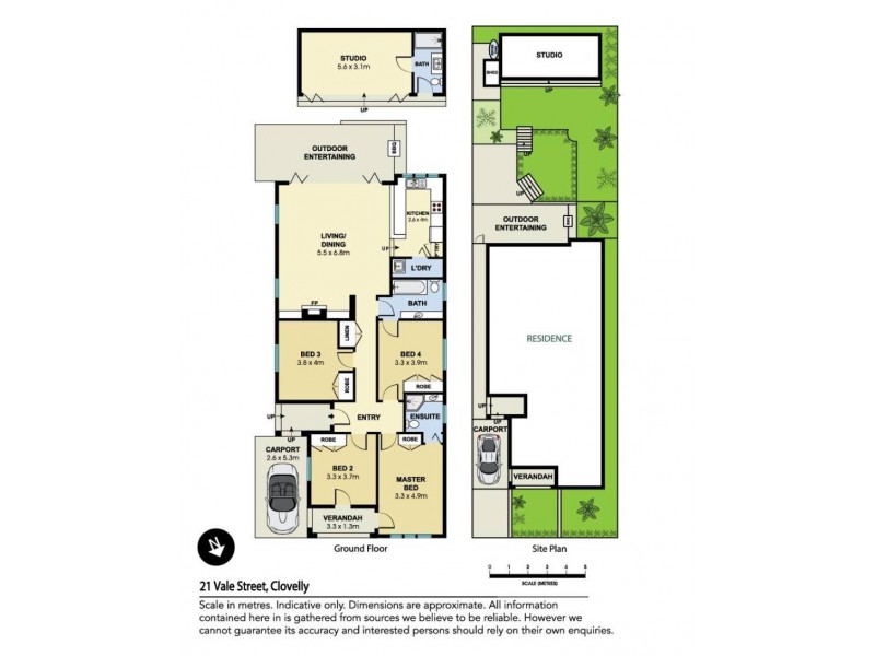 21 Vale Street, Clovelly NSW 2031 Floorplan