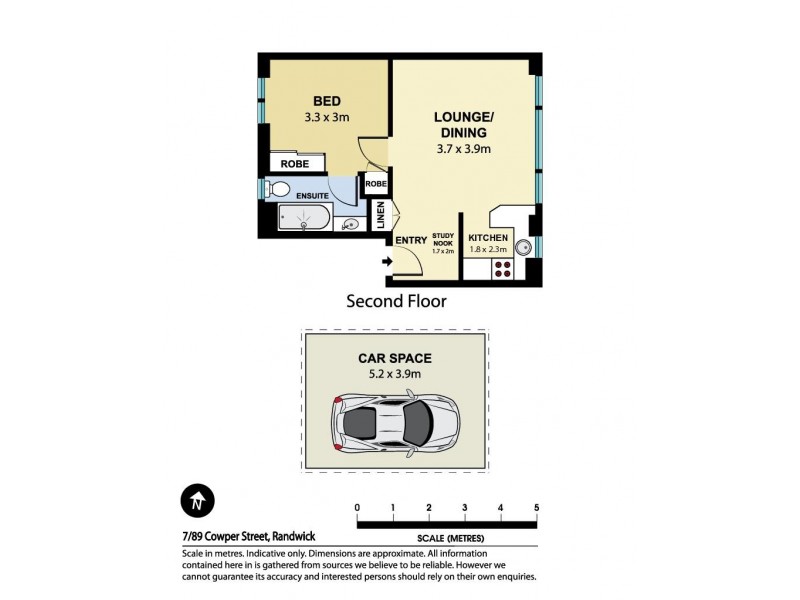 7/89 Cowper Street, Randwick NSW 2031 Floorplan