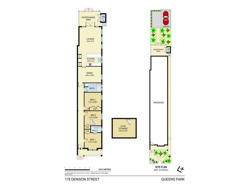 178 Denison Street, Queens Park NSW 2022 Floorplan