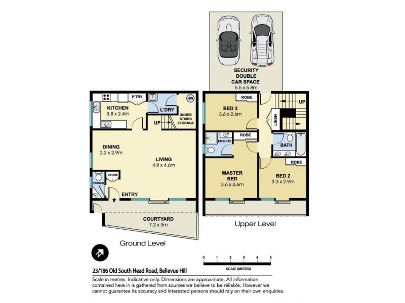 23/186 Old South Head Road, Bellevue Hill NSW 2023 Floorplan