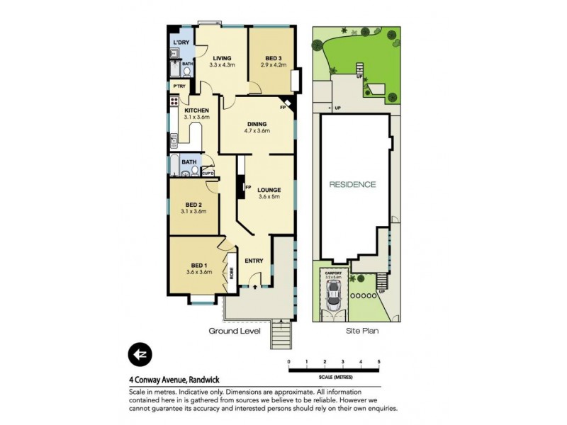 4 Conway Avenue, Randwick NSW 2031 Floorplan