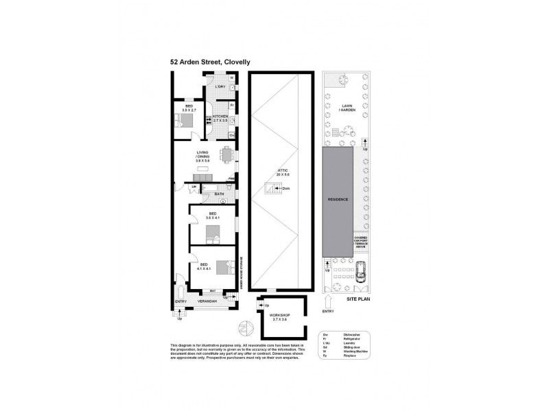52 Arden Street, Clovelly NSW 2031 Floorplan