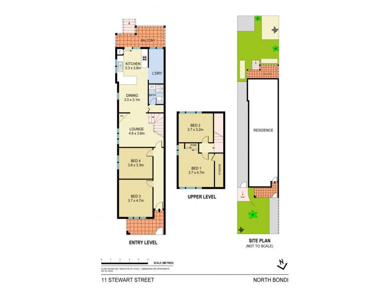 11 Stewart Street, North Bondi NSW 2026 Floorplan