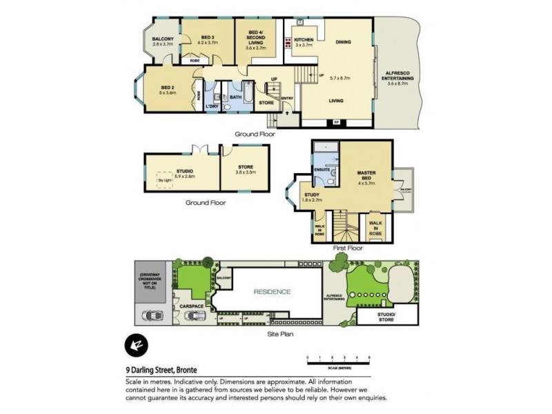 9 Darling Street, Bronte NSW 2024 Floorplan