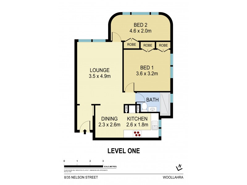 8/35 Nelson Street, Woollahra NSW 2025 Floorplan