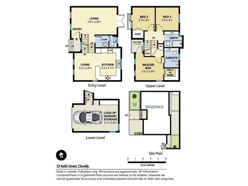 33 Keith Street, Clovelly NSW 2031 Floorplan
