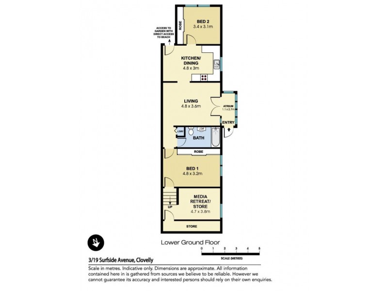 3/19 Surfside Avenue, Clovelly NSW 2031 Floorplan