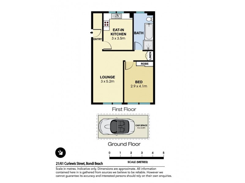21/61 Curlewis Street, Bondi Beach NSW 2026 Floorplan
