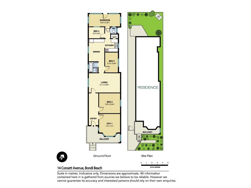 14 Consett Avenue, Bondi Beach NSW 2026 Floorplan