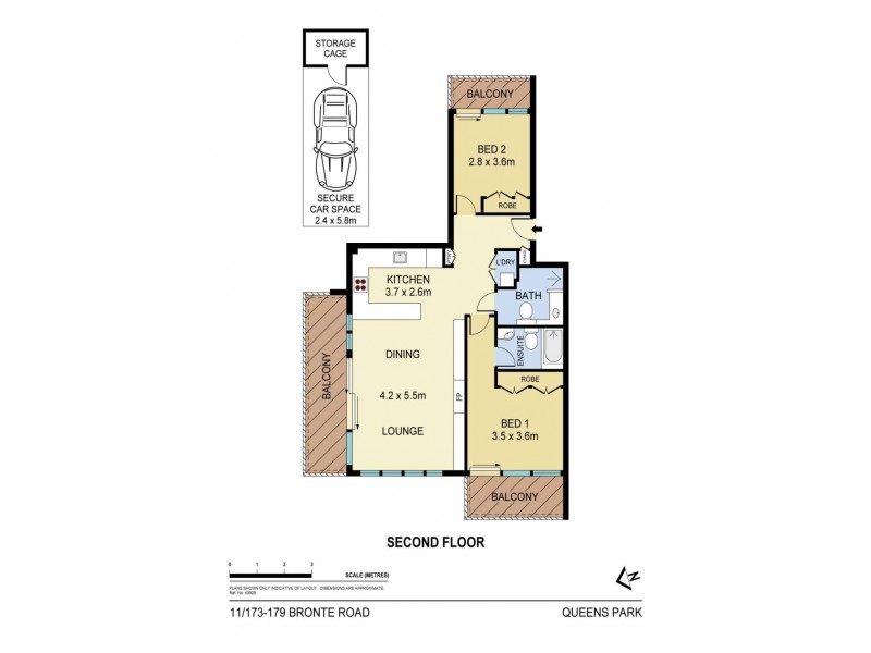 11/173 Bronte Road, Queens Park NSW 2022 Floorplan