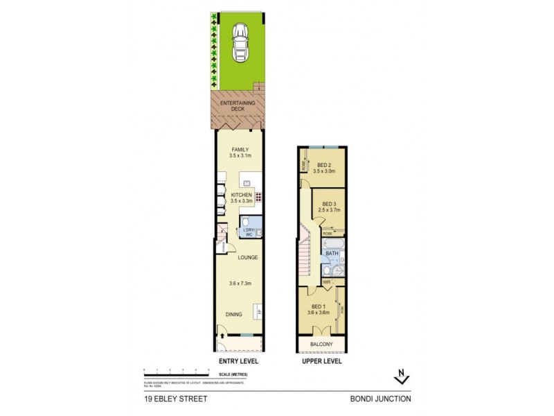 19 Ebley Street, Bondi Junction NSW 2022 Floorplan