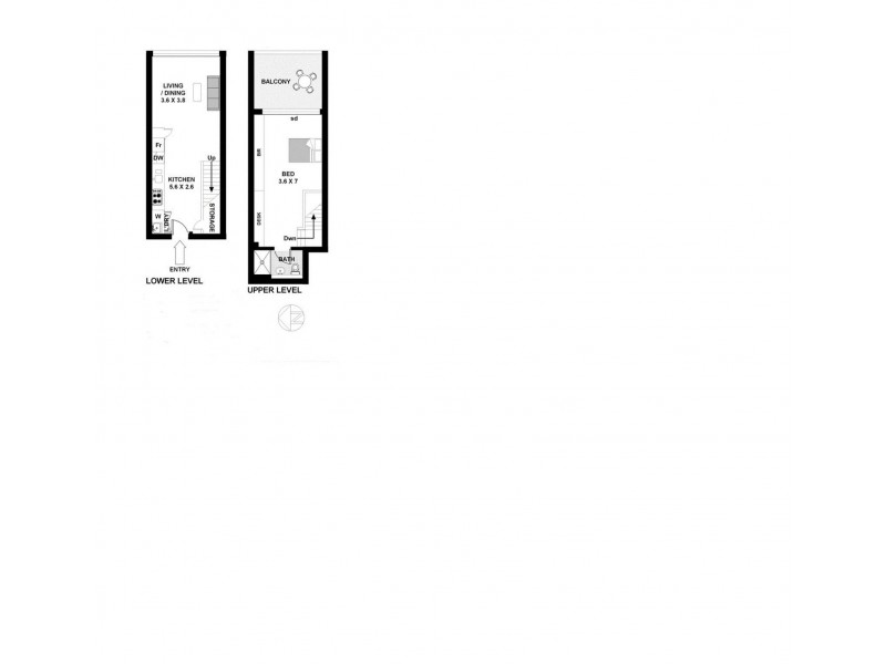 901/47 Cooper Street, Surry Hills NSW 2010 Floorplan