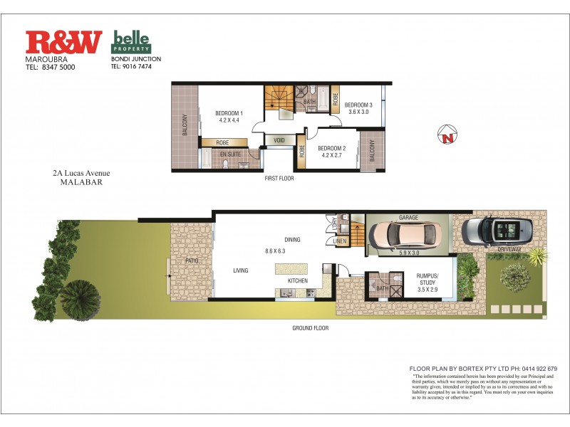 2 Lucas Avenue, Malabar NSW 2036 Floorplan