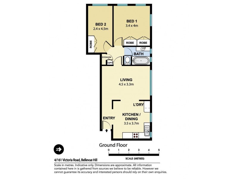 4/161 Victoria Road, Bellevue Hill NSW 2023 Floorplan
