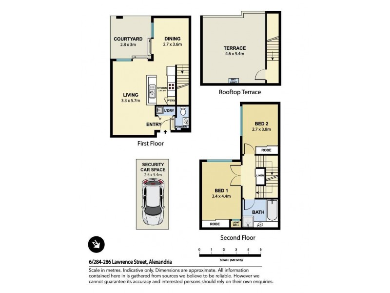 6/284-286 Lawrence Street, Alexandria NSW 2015 Floorplan