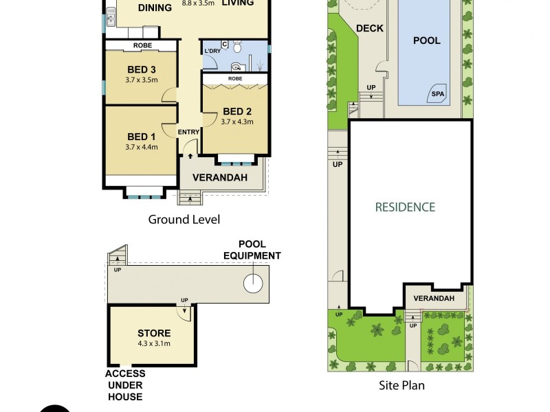3 Yenda Avenue, Queens Park NSW 2022 Floorplan